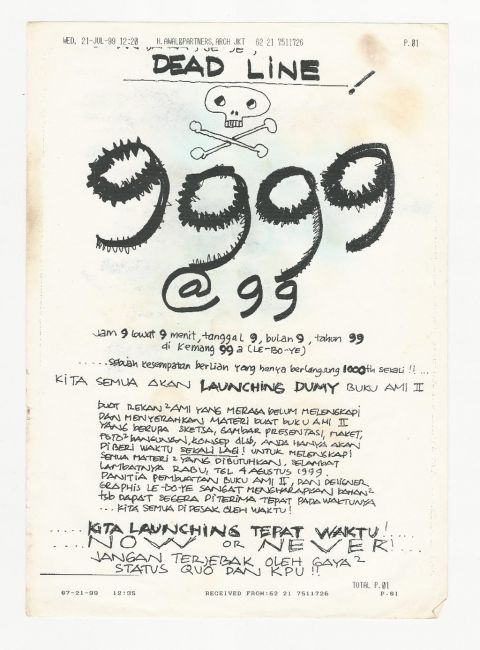 Pengumuman Launching Dummy Buku AMI II