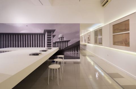 Ruang Pameran Friedrich Silaban, Arsitek 1912-1984 di Galeri Nasional Indonesia
