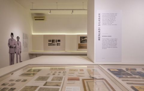 Ruang Pameran Friedrich Silaban, Arsitek 1912-1984 di Galeri Nasional Indonesia