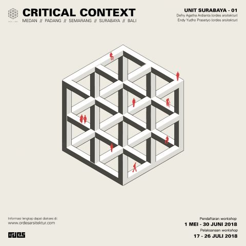 Poster Critical Context 2018 Studio Unit Semarang
