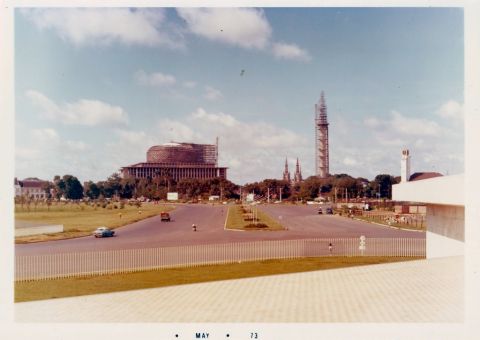Foto Konstruksi Masjid Istiqlal