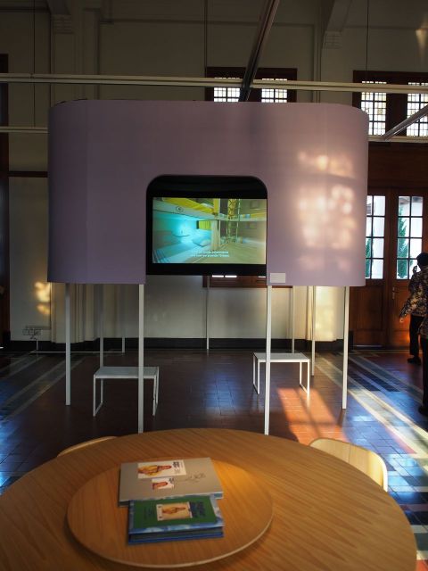 Instalasi Video dalam Pameran Segar Bugar 2019