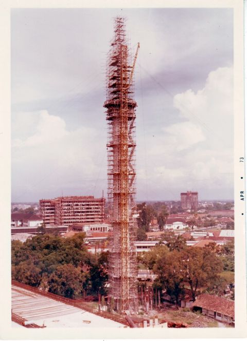 Foto Konstruksi Masjid Istiqlal