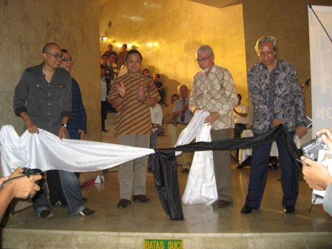 Pembukaan Pameran Tegang Bentang Monas