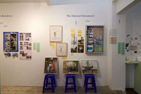 Fragmen Monumen Nasional dalam Pameran occupying>modernism