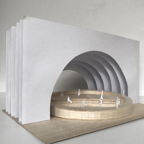 Maket Panggung Konser Salute